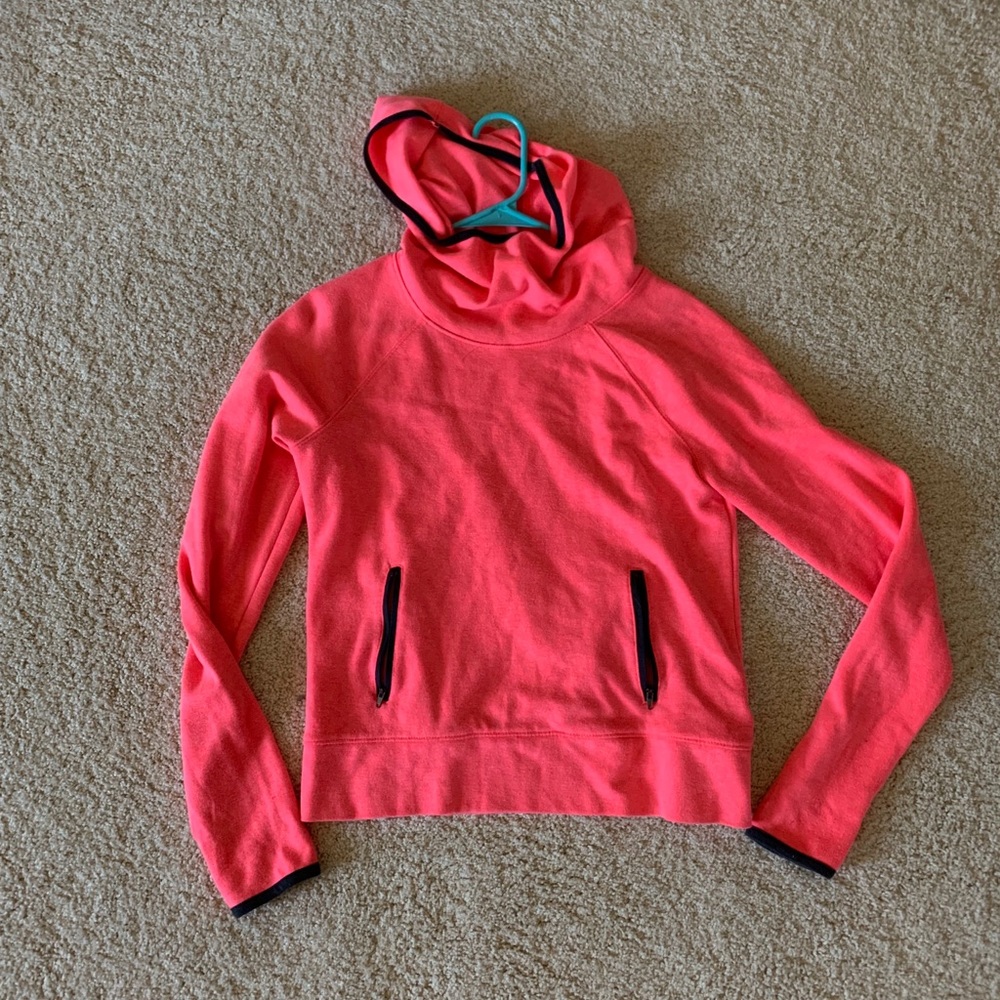 Lightweight Coral Hoodie - Medium